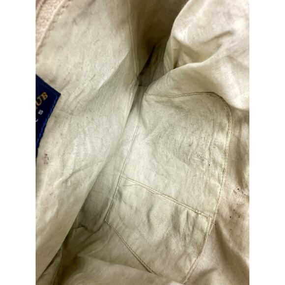 Woven Straw Purse With Bamboo Handles And Attached Coin Purse Charter Club - Picture 9 of 9